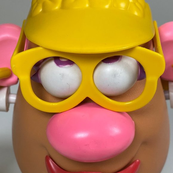 Mrs Potato Head Playskool 2251 Sunvisor Earrings Purse Flower Used Box Included - Picture 3 of 12